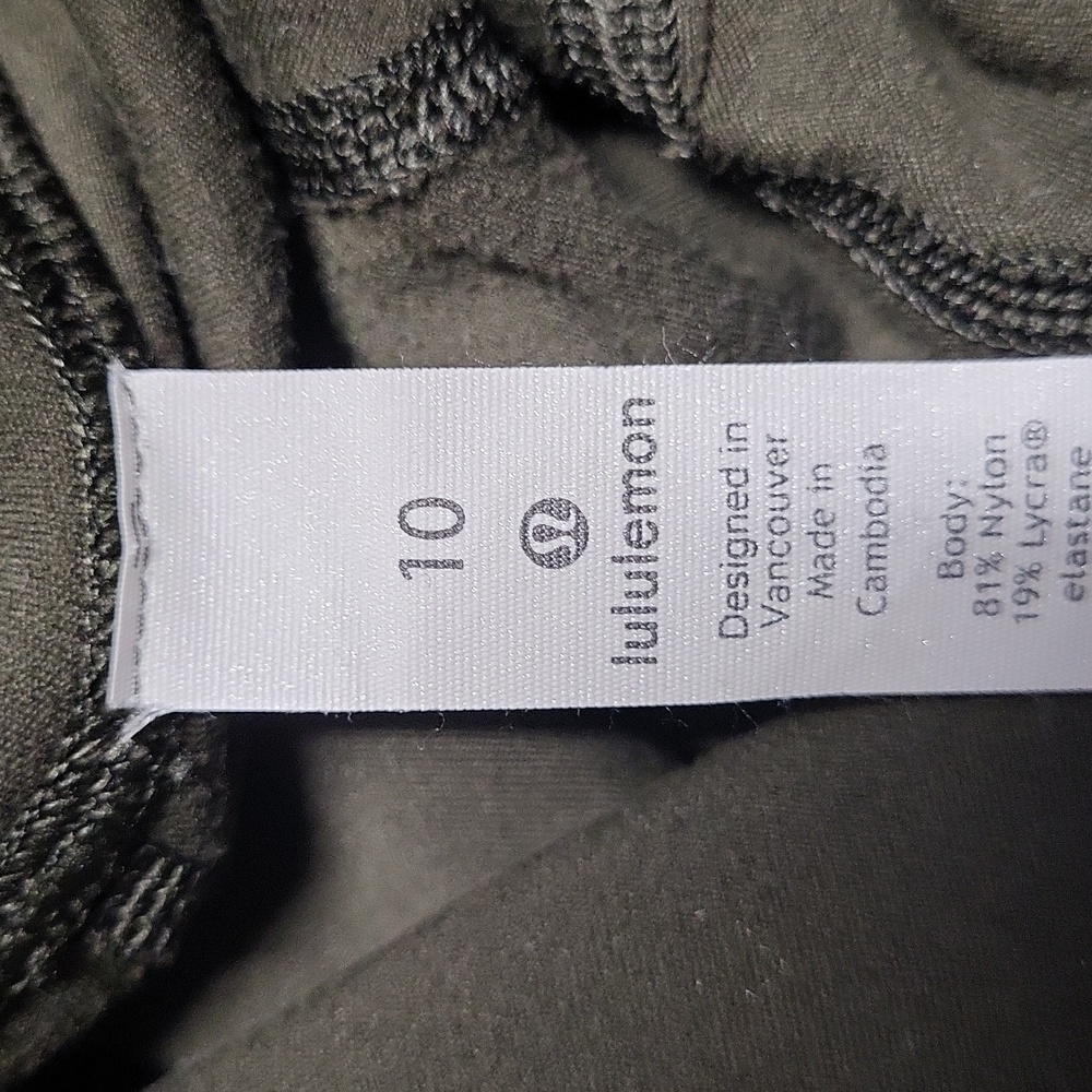 Lulelulemon Army Green Align Leggings - Picture 4 of 7